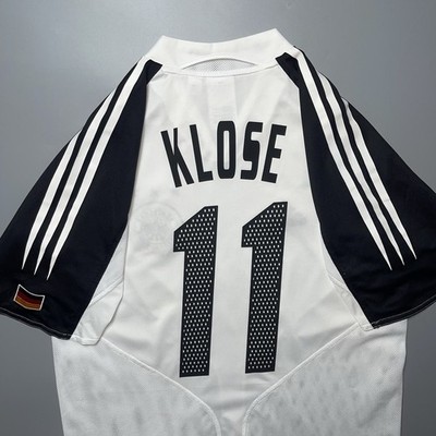 GERMANY ADIDAS 2004 EURO FOOTBALL SOCCER HOME JERSEY #11 KLOSE