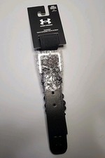 Under Armour Adult Baseball Belt Black Adjustable New With Tags