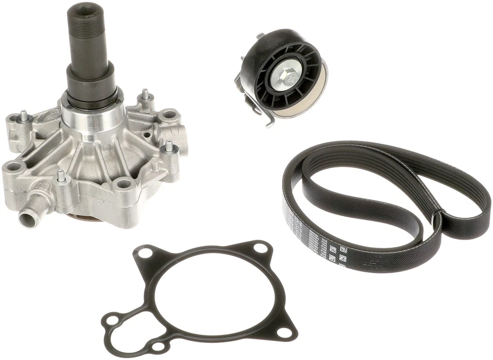 WATER PUMP + VRIBBED BELT KIT KP56PK1218 FOR IVECO CITY/Bus/DAILY/S 3.0L 4cyl - Image 2 of 4