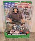 2003 GI JOE 12" Figure SWAT TEAM GRENADE LAUNCHER Hasbro