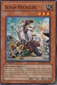 Structure Deck: Machina Mayhem #SDMM-EN004 Scrap Recycler