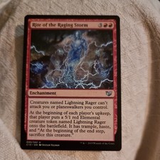 1x MTG Magic The Gathering TCG Rite of the Raging Storm - Commmander
