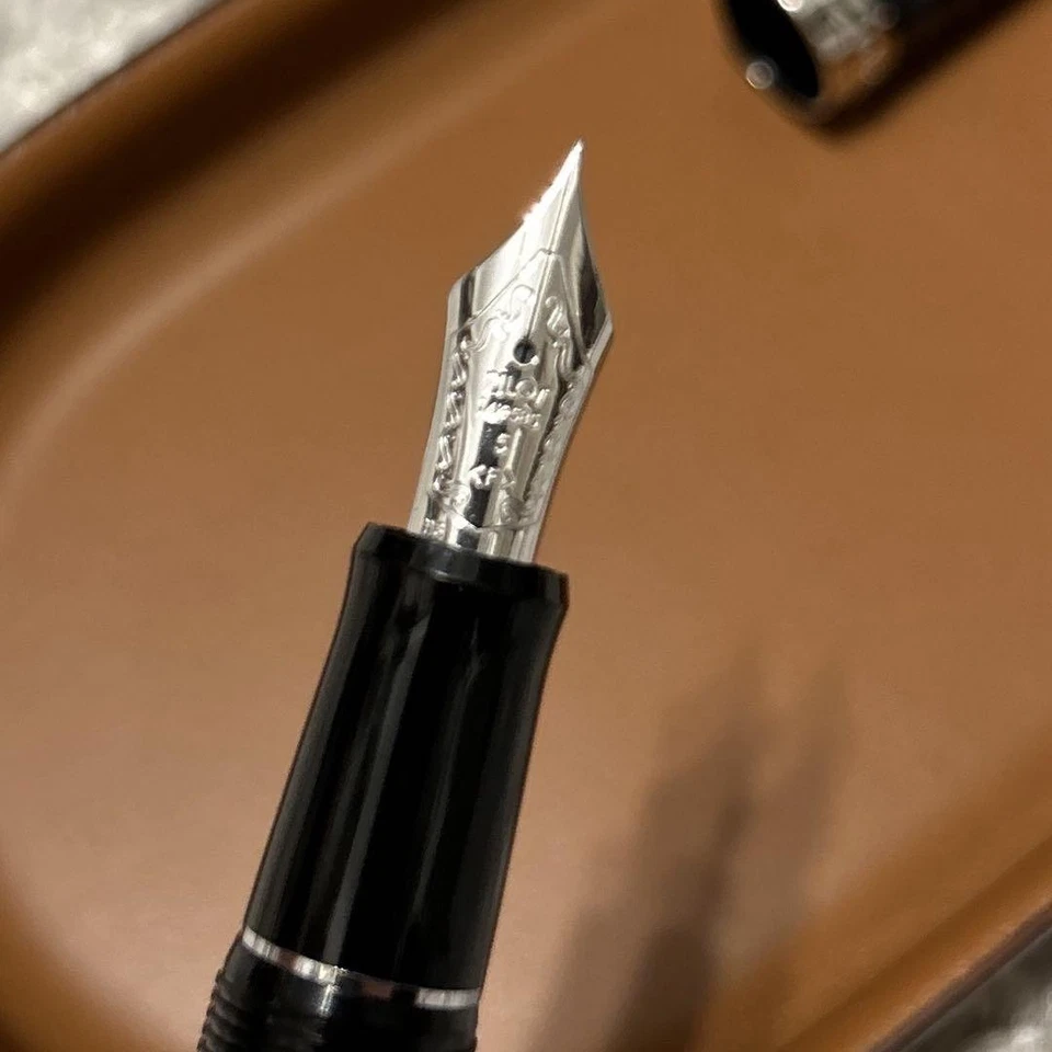 Pluma Estilográfica PILOT Custom Legance Mármol Negro F Nuevo en Caja Rara Coleccionable Foto 3 de 4