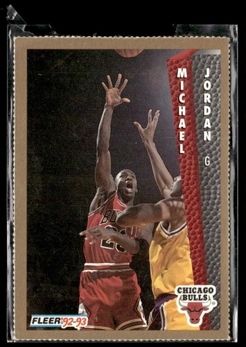 1992-93 Fleer Perforated Michael Jordan Chicago Bulls #32
