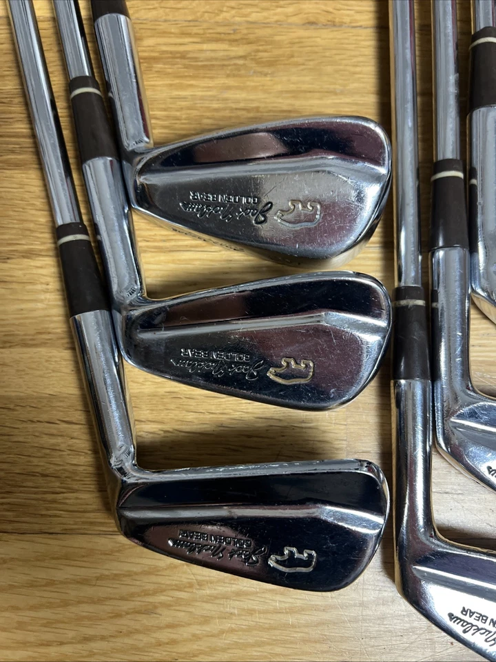 MacGregor Jack Nicklaus Golden Bear Forged Iron Set 2-9 Multistep Flex Shafts - Image 4 of 4