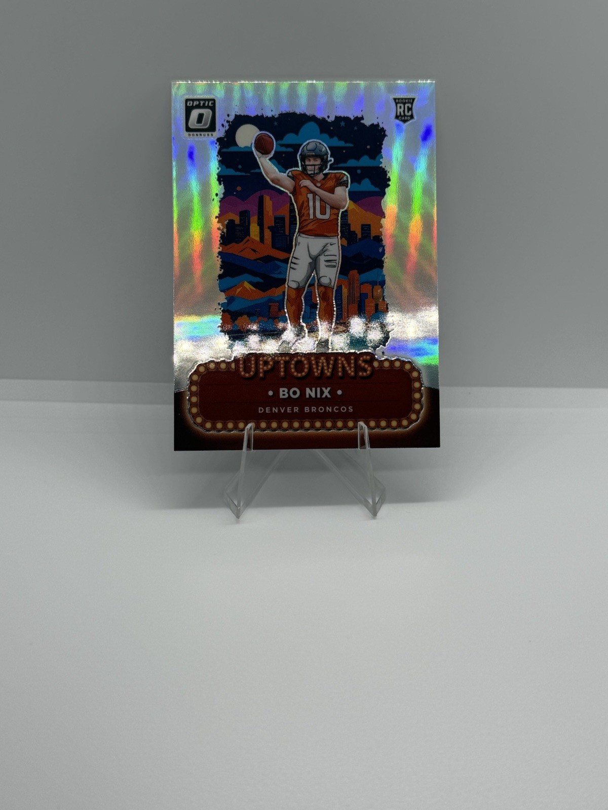 2024 Panini Donruss Optic Uptowns Bo Nix #3 (RC)