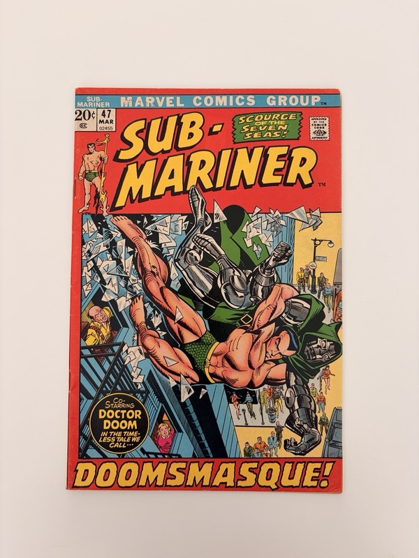Sub-Mariner #47 & #48 Marvel Comics Bronze Age 2-Book Lot