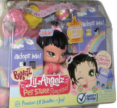 Bratz Lil Angelz Baby JADE Doll #762 Adopt Me Pet Store 2 Surprise