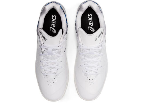 ASICS Futsal Shoes TOQUE 7 TF White / Pure Silver 1113A025 102 TURF model NEW! - Picture 3 of 9