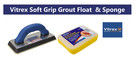 Vitrex Grout Float & Vitrex Sponge Wall Tile Floor Tiles Grout 230mm Tiling Tool