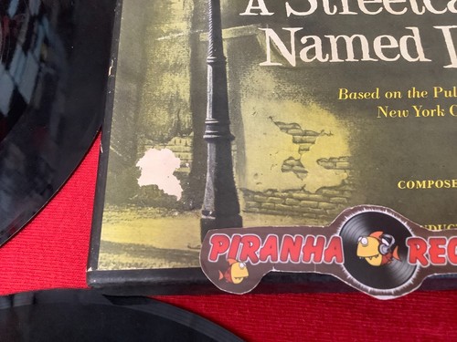 A Streetcar Named Desire Original Sound Track 7" 45 RPM 4 Disc Piranha Records - Picture 8 of 16