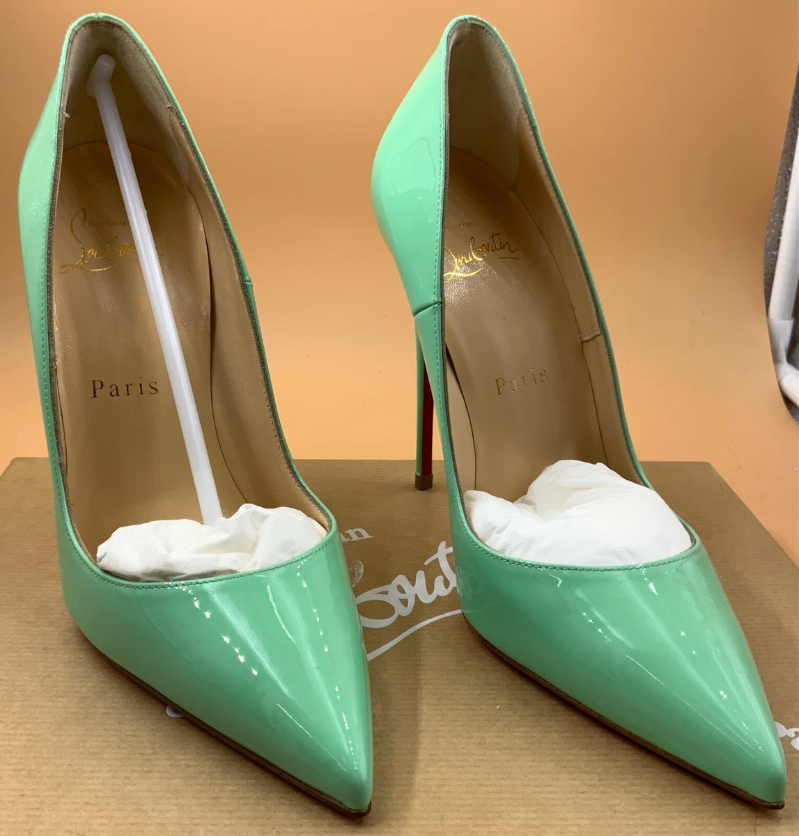 Christian Louboutin So Kate 120mm Sz36 Pumps Patent Bovino