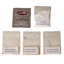 Mead Making Kit Refill Pack 1 Gallon DIY Honey Wine Homebrew Mead Starter Set