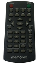 Memorex MVD2015/2016 DVD Remote Control for MVD2015, MVD2016, MVD2047