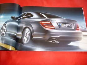 2013 MERCEDES C204 C-CLASS COUPE C 220 CDI - C 63 AMG BROCHURE BROCHURE