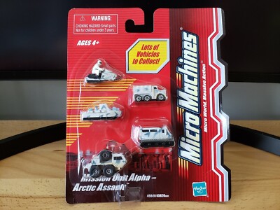 Hasbro Micro Machines Fantasy Packs Mission Unit Alpha Arctic Assault