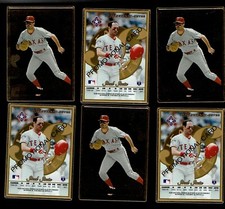 Will Clark 1996 Donruss Leaf Preferred STEEL SAMPLE/PROMO Card GOLD #16/77