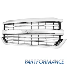 For 2016-2018 Chevrolet Silverado 1500 Front Bumper Grille Chrome 84056776