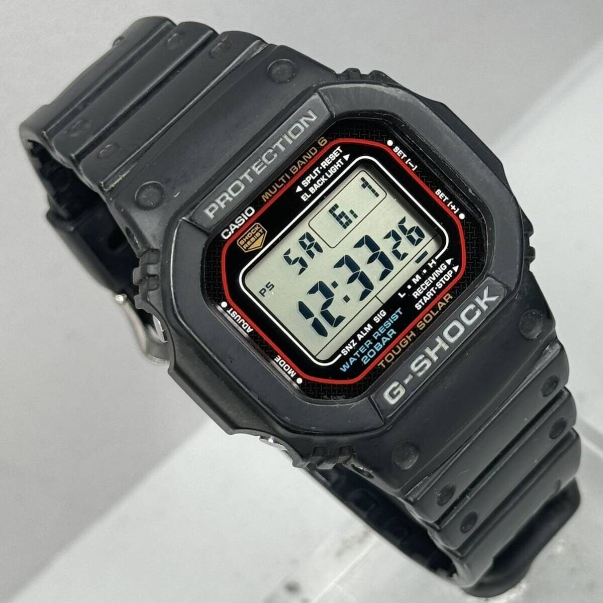 CASIO G-SHOCK GW-M5610-1JF Radio Solar Digital Watch Black