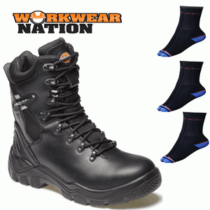 dickies quebec lined safety boot