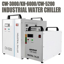 Refrigeratore d'acqua industriale CW-3000/KH-6000/CW-5200 per macchina per incisione laser CO2