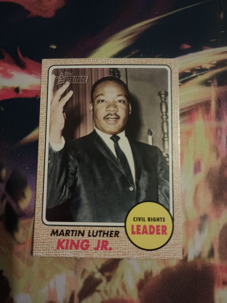2009 DR. MARTIN LUTHER KING JR. MLK TOPPS AMERICAN HERITAGE #51