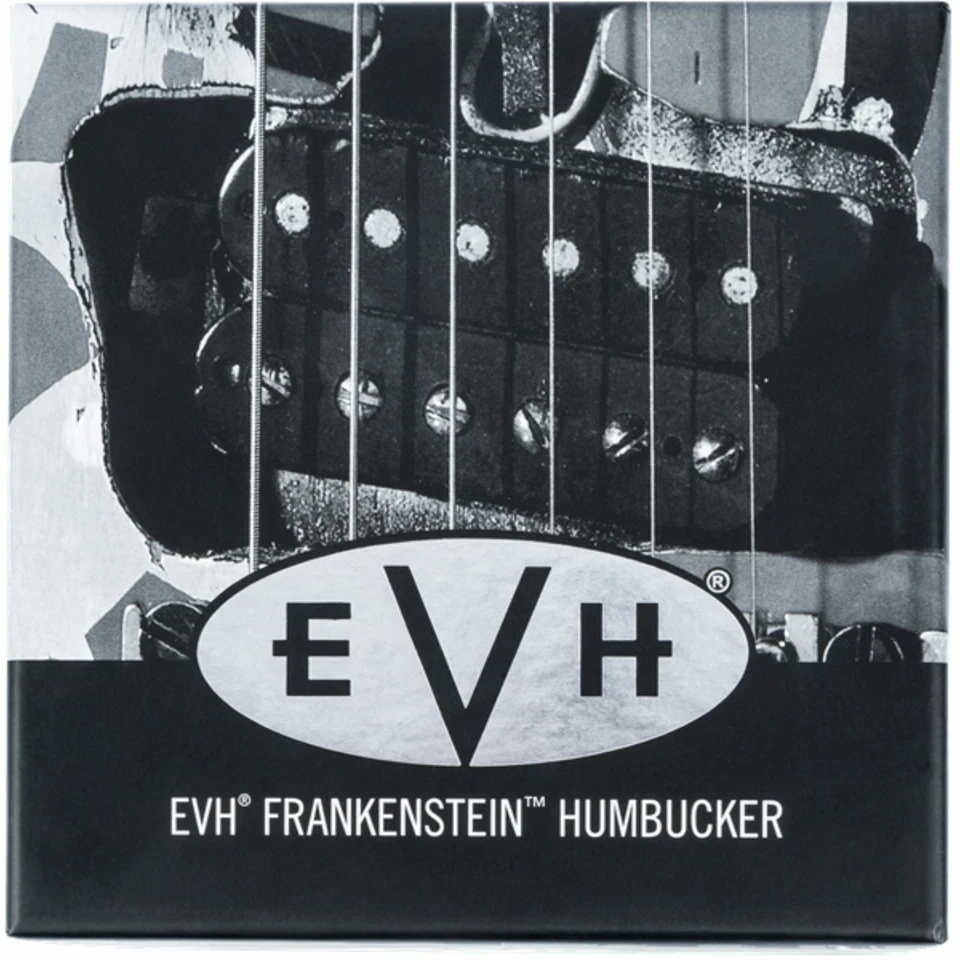 Pastilla EVH Eddie Van Halen Frankenstein Humbucker, negra Foto 4 de 4