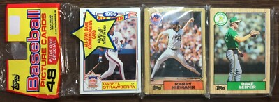 1987 TOPPS Rack Pack DARRYL STRAWBERRY A/S Glossy on Top KEN PHELPS  E5020602