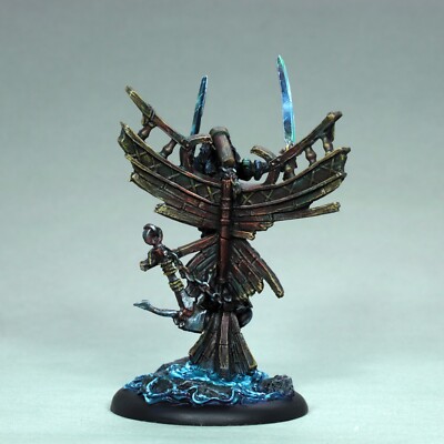 Painted Razig Solo Dark Maiden Miniature Ghost Reaper Pirate wreck