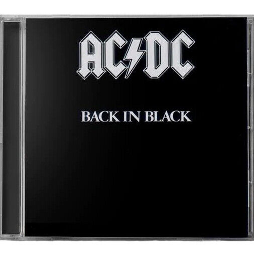 AC/DC Back In Black CD Deluxe Remastered Hard Rock AC/DC Back In Black CD Deluxe Remastered Hard Rock