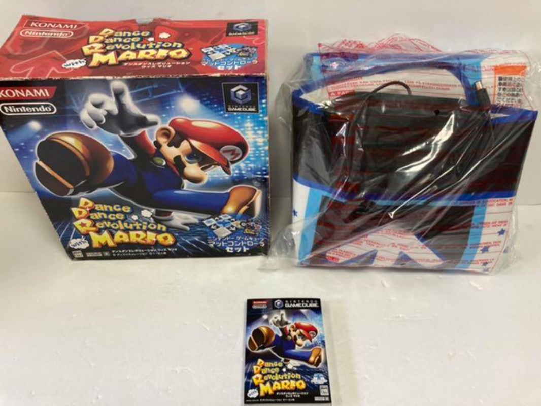 Dance Dance Revolution Mario Mix Bundle GameCube Mat Pad