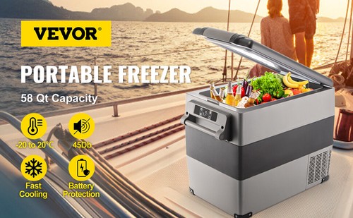 Refrigerador Coche 55L Compresor Portátil Pequeño Congelador Mini Refrigerador Eléctrico para - Imagen 8 de 18