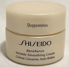 SHISEIDO Benefiance Wrinkle Smoothing Cream Travel Size 1oz / 30ml 