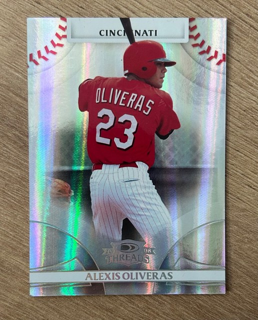 2008 Donruss Threads Silver Century Proof /100 Alex Oliveras Alexis Oliveras #77