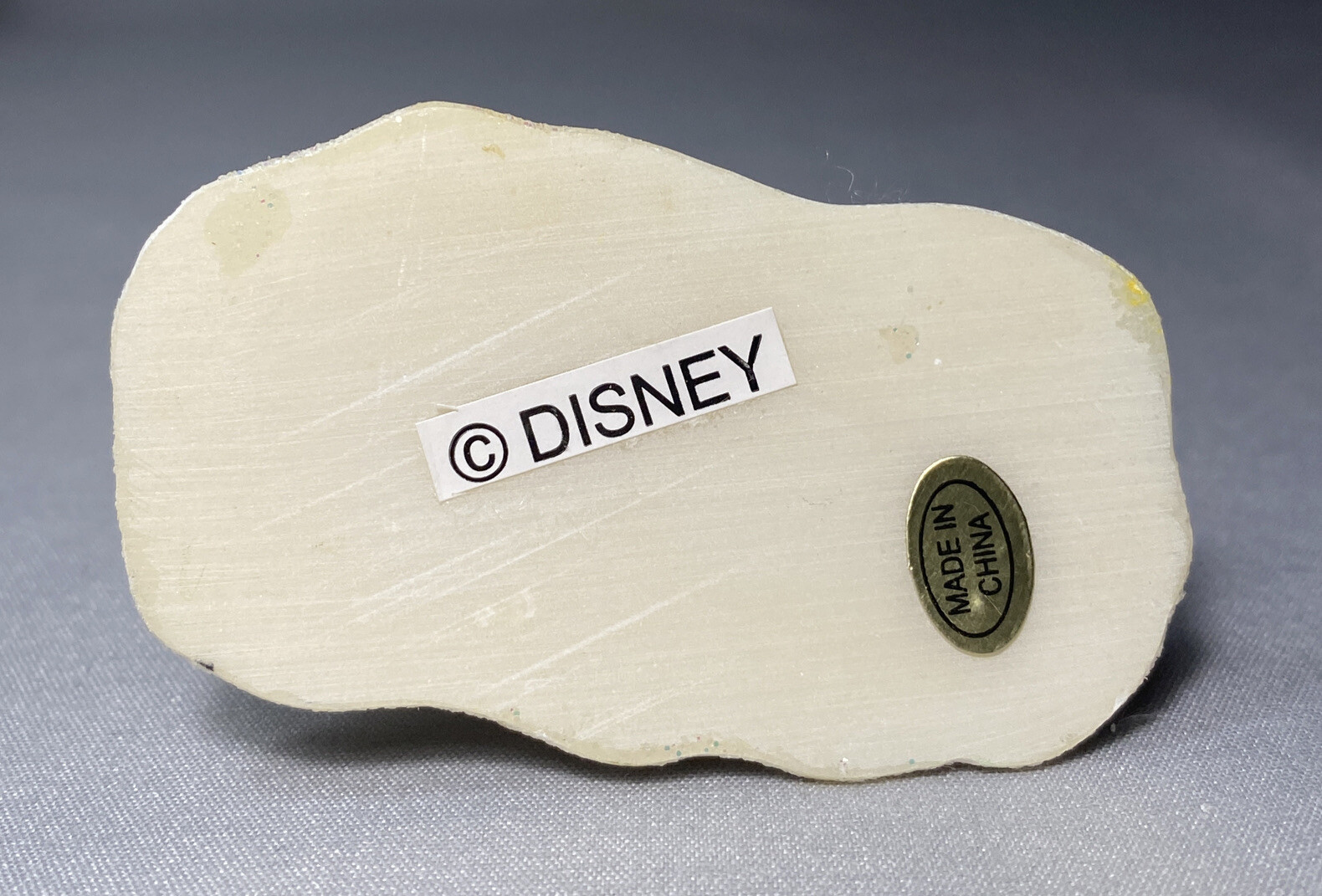 Walt Disney Brass Key Christmas Village Figure Donald Duck & Duey