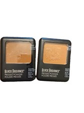 2 Black Radiance Pressed Powder 1 Golden Almond SEALED 8603