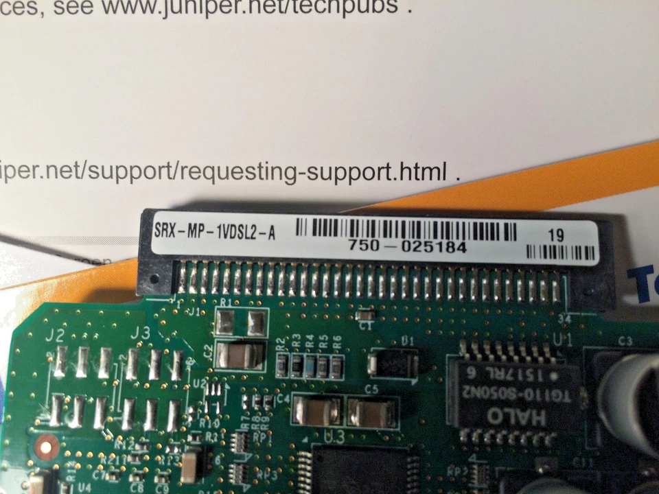Juniper Networks SRX-MP-1VDSL2-A VDSL VDSL2 VDSL2-A MPIM for SRX New Sealed - Image 4 of 4