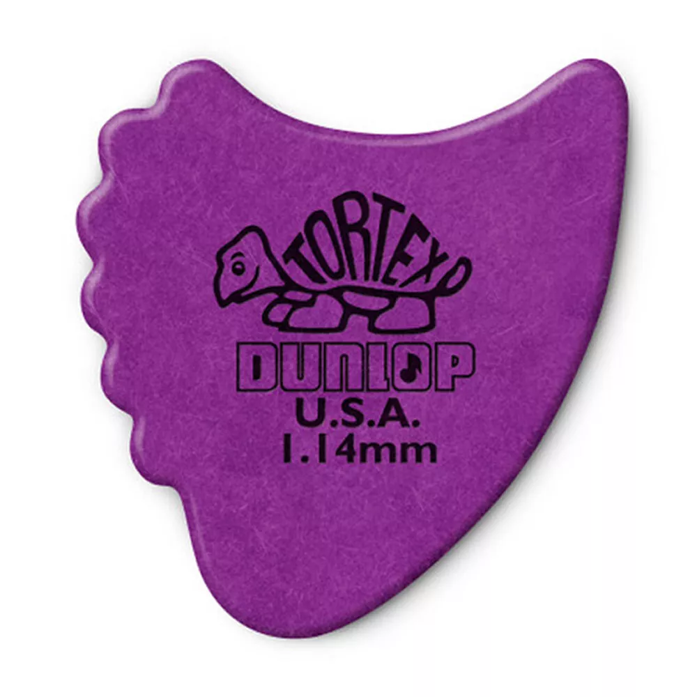 Dunlop Tortex 1,14mm Fin Picks Plektrum lila (12 Stück) | eBay