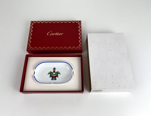 Posacenere originale Cartier portacenere Ashtray portacenere 10cm - Afbeelding 1 van 10