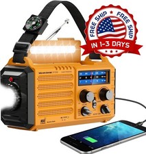 Radio Port til Con Manivela Solar De Emergencia, Radio NOAA Meteorol gica Para..