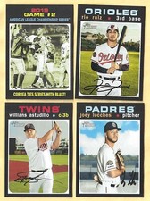 2020 Topps Heritage baseball - You Pick 'Em