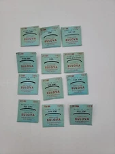 Genuine Bulova Watch Press and Snap Type Waterproof Crystal NOS pick size