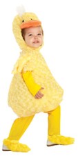 Duck Costume Yellow Plush Infant Toddler Child Halloween