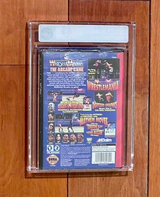 WWF WrestleMania: The Arcade Game (Sega Genesis, 1995) for sale