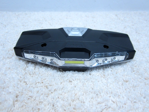 Polaris, Ranger New Halo-RA LED Rearview Mirror with Cast Aluminum Bezel #3I-8 - Picture 2 of 3