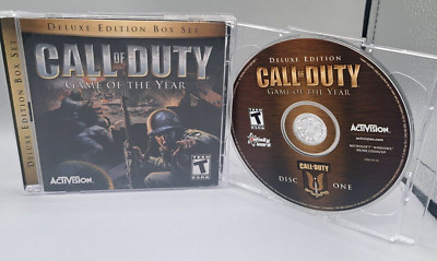 Call of Duty + United Offensive Expansion (PC 4 Discs, 2003/2004) Activision