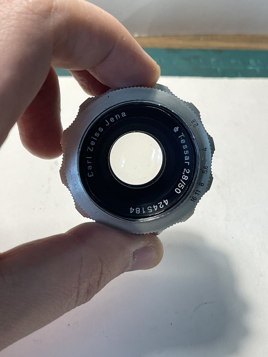 良品☆Carl Zeiss Jena Tessar 5cm 50mm F2.8 50mm-f3.8-tessar-jena-kh-
