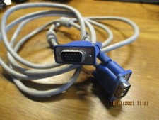 1.5m VGA Monitor Cable, Male - Male Blue
