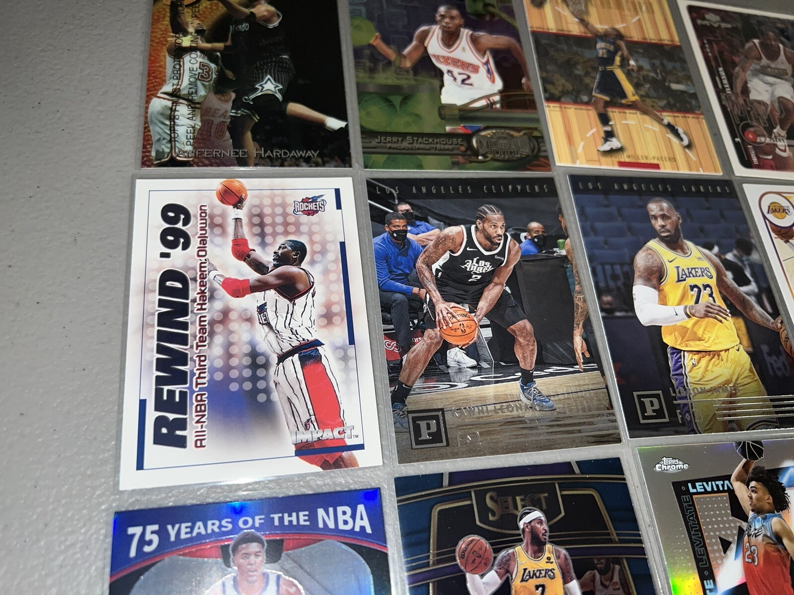NBA Basketball 21 Card Lot 90’s & Modern Stars And HOFers Nice Shape Read 4. - Picture 3 of 19