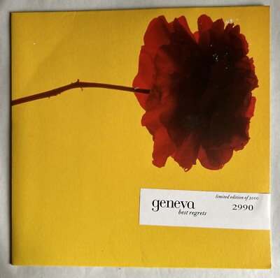Sealed & Unplayed  7'' VINYL Geneva Best Regrets Limited Edition No. 2990